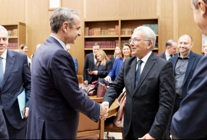 Συνάντηση Μητσοτάκη με τους Προέδρους ΔΕΕΠ – Παρών ο Πρόεδρος της ΔΕΕΠ Κορινθίας Δημήτρης Σουφρίλας